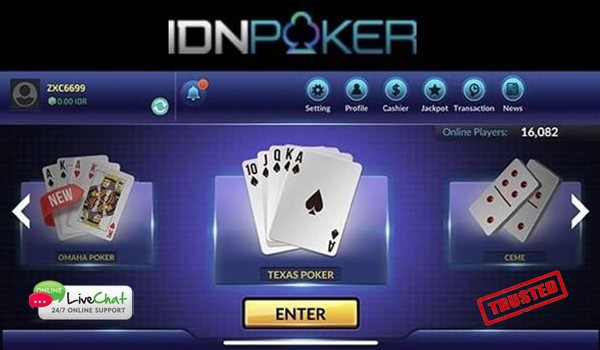 Agen Idn Poker Online Cara Melakukan Deposit dan Withdraw